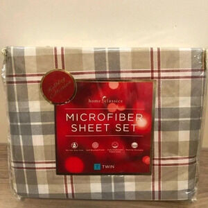 NEW 3pc TWIN Microfiber Sheet Set